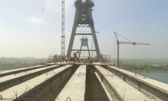 Noul pod de la Agigea are termen de finalizare 31 iulie. Pe pariu că nu e gata?